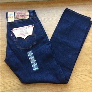 Levi’s 501 Original Fit Straight Leg Button Fly